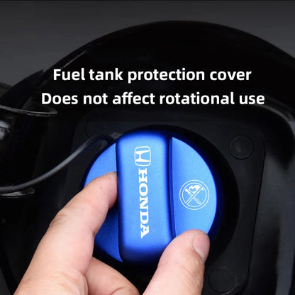 Honda Fuel Tank Cap Cover in Aluminum Alloy for Civic Accord CRV HRV and More