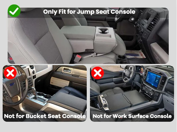 Front Console Organizer Tray for Ford F-Series Trucks (2011–2025)