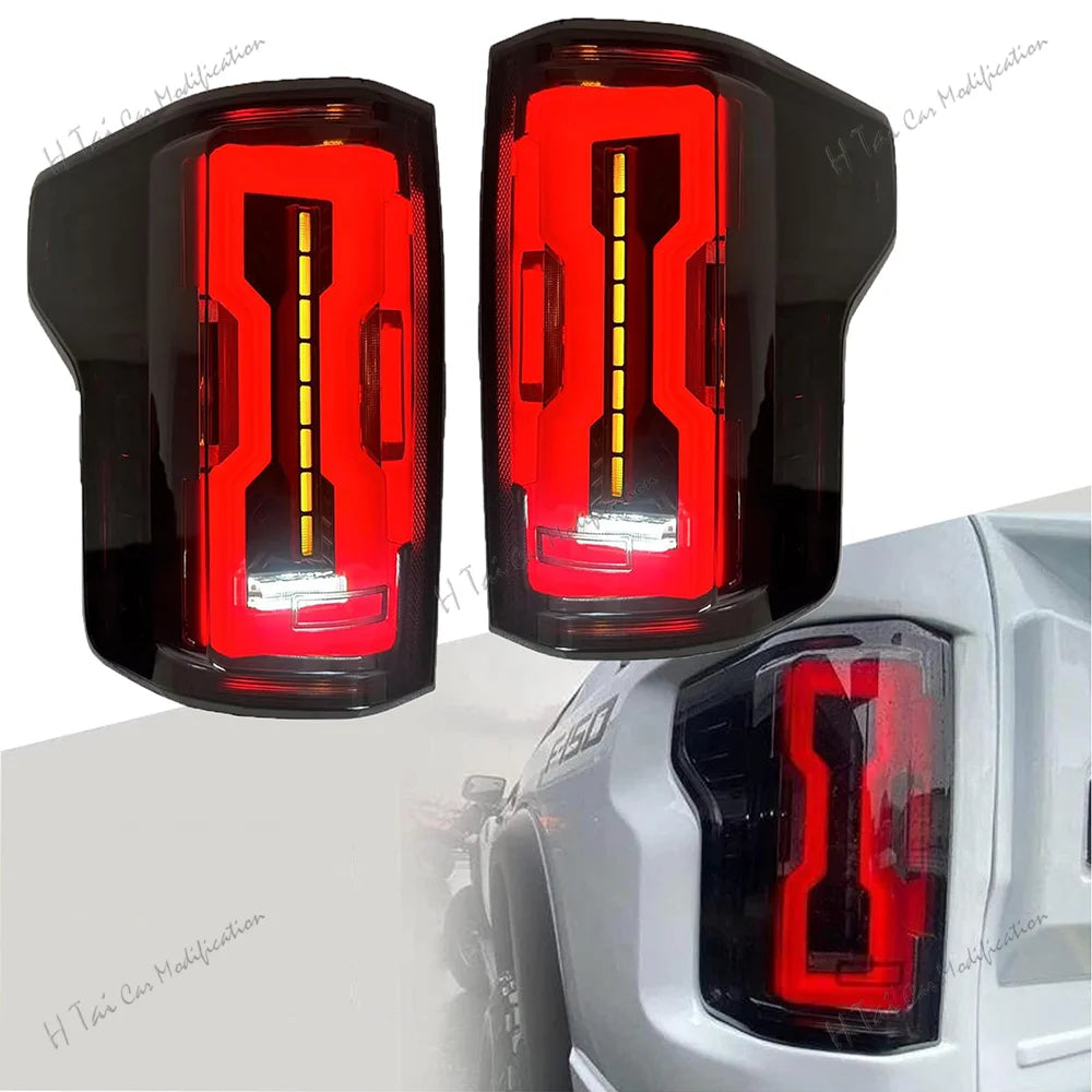LED Tail Lights for Ford F150 2015 to 2020 with Dynamic Turn Signals