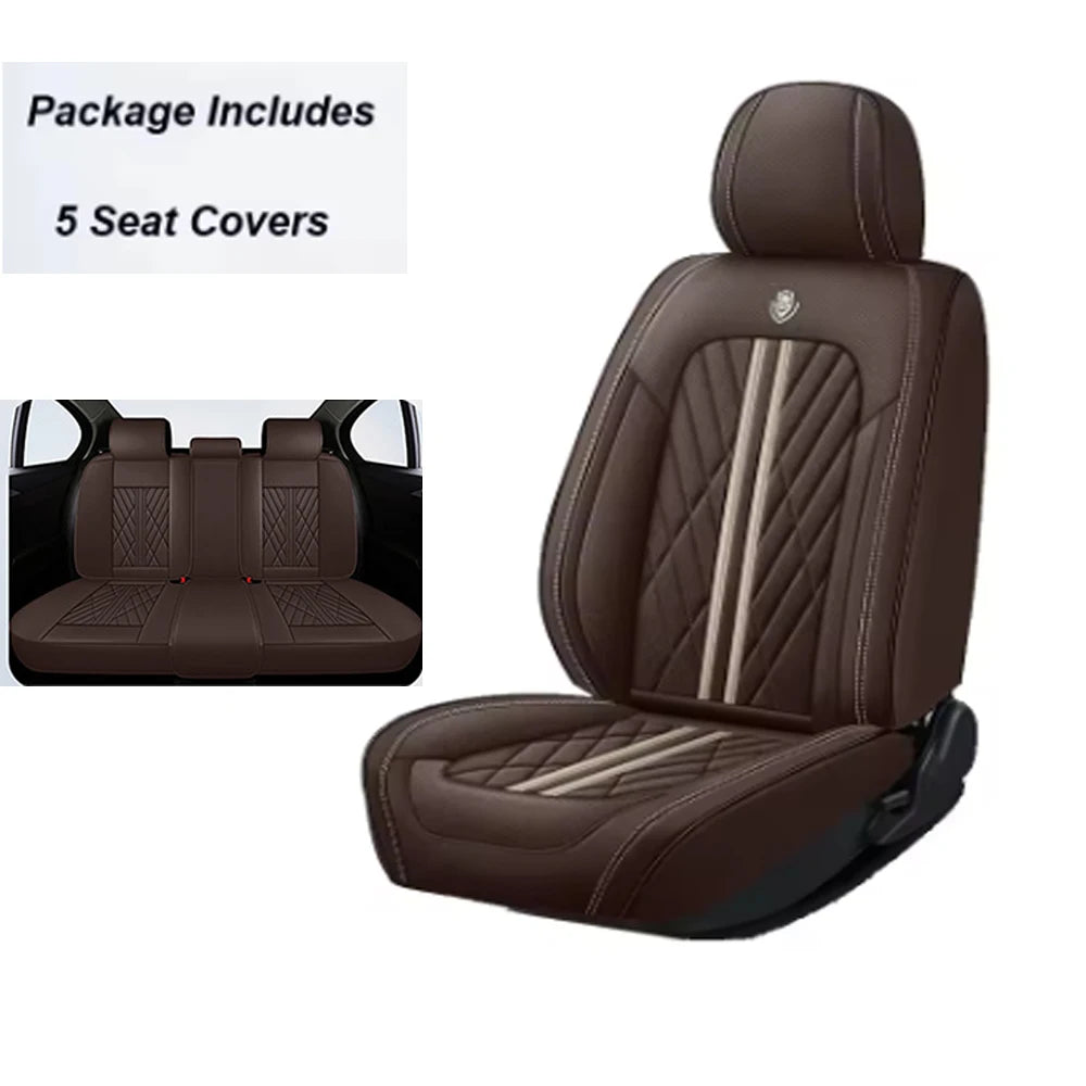 Universal Luxury Car Seat Covers – Full Set for Cars, SUVs & Trucks