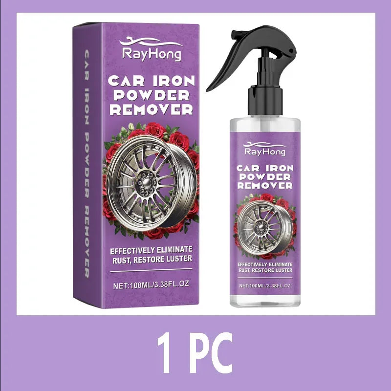 Iron Fallout Remover Spray – Wheel & Paint Decontamination Cleaner
