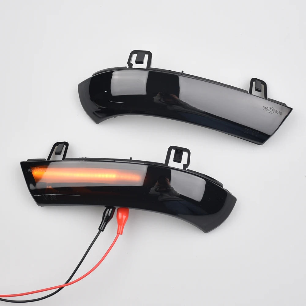 Clignotants dynamiques à LED pour VW Golf 5, Jetta MK5, Passat B6, B5.5 – Feux de jour et clignotants latéraux (lot de 2)