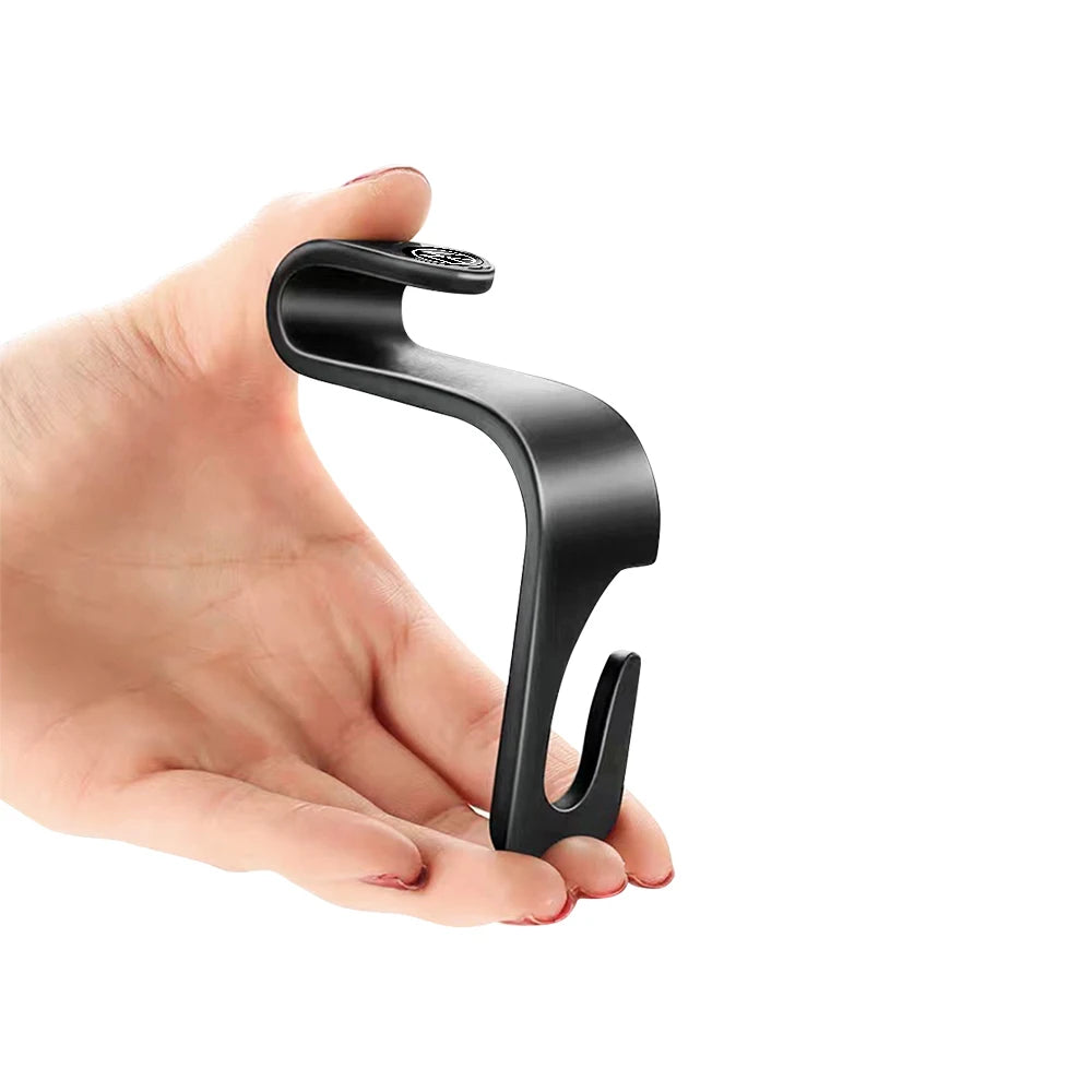 2PCS Volkswagen Headrest Hooks – Universal Rear Seat Hanger for Bags & Groceries