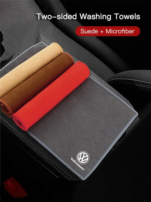 Mikrofaser Auto-Trockentuch 50×90 cm – Weiches Lackschutztuch mit hoher Saugkraft für VW, | Autoveredler