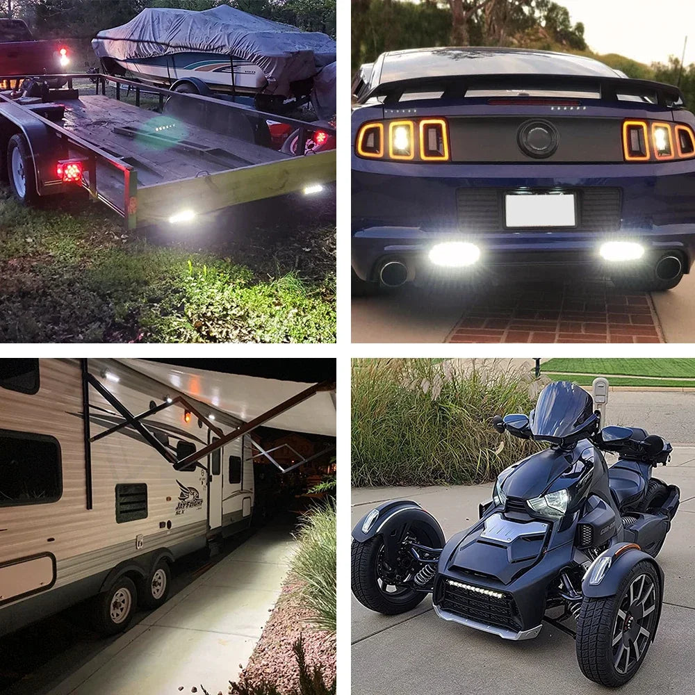 High-Power LED Off-Road Light Bar – Spot & Flood Work Light for Trucks, SUVs & 4x4