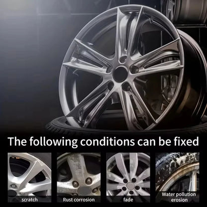 Wheel Rim Scratch Repair Paste – Alloy & Steel Wheel Restoration Kit