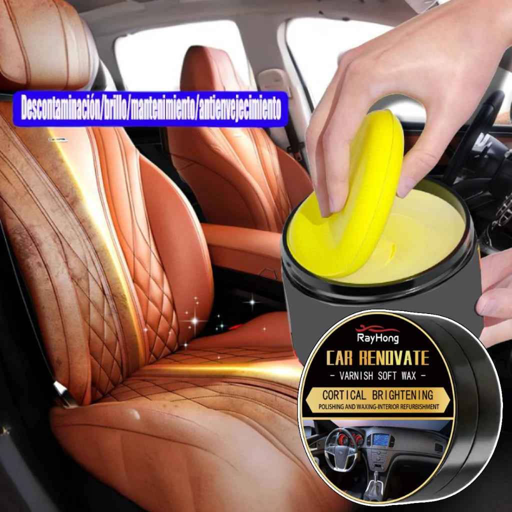 Leather Care Maintenance Cream – Cleaner, Conditioner & Shine Restorer