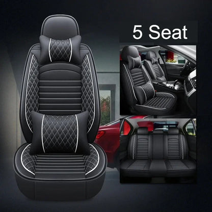 Universal Full Coverage Leather Car Seat Cover for Chrysler – Premium Interior Protection for 300C, 200, Grand Voyager & Pacifica