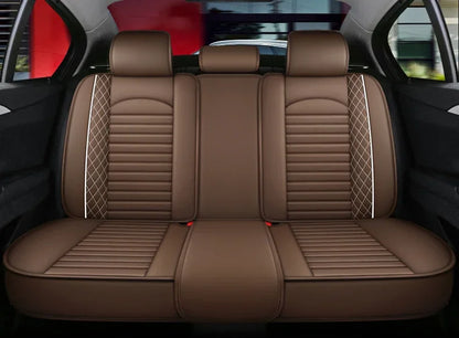 Universal Full Coverage Leather Car Seat Cover for Chrysler – Premium Interior Protection for 300C, 200, Grand Voyager & Pacifica