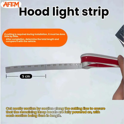 Dynamic LED Hood Light Strip for Ford F-150, Raptor & Ranger (2022–2023)