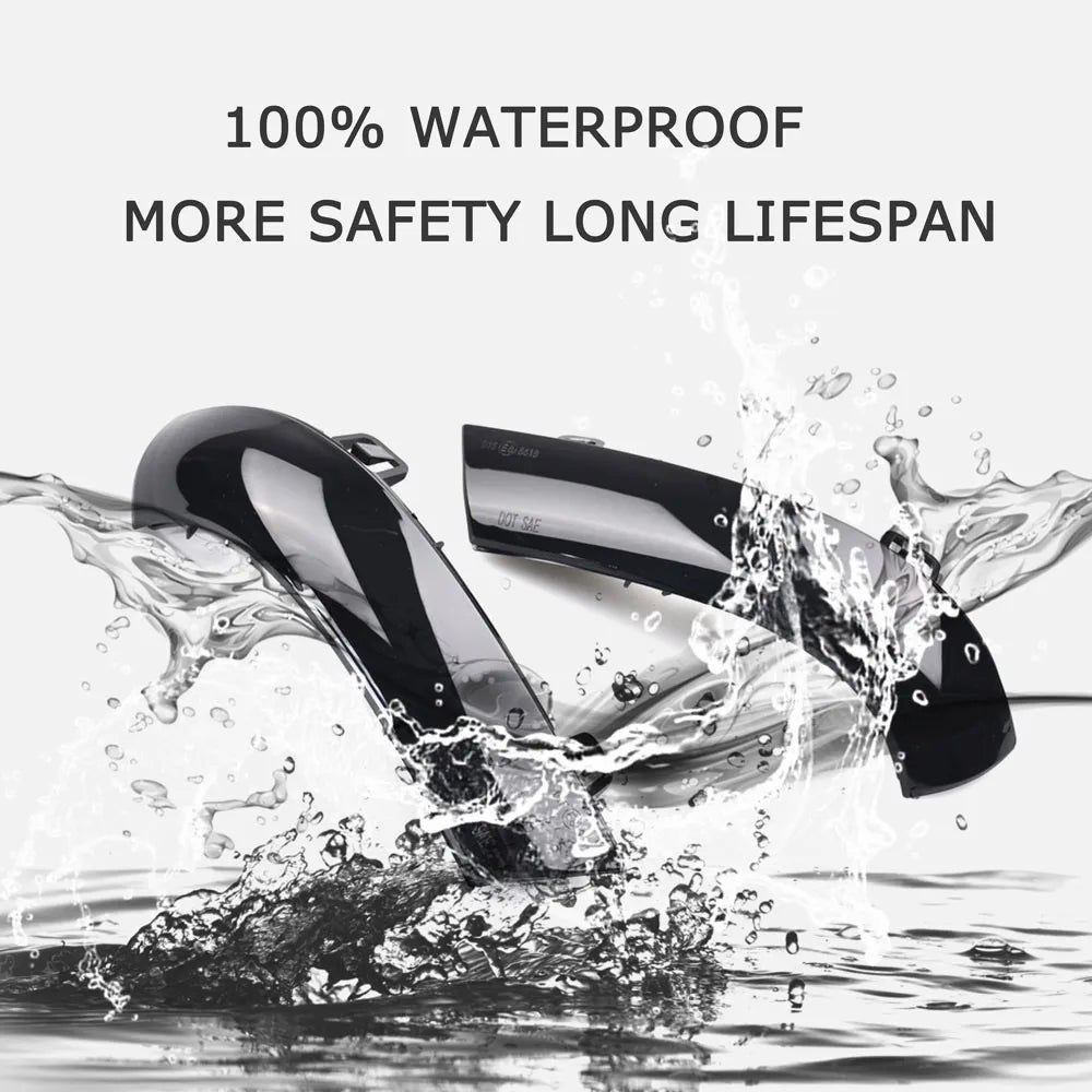 Clignotants dynamiques à LED pour VW Golf 5, Jetta MK5, Passat B6, B5.5 – Feux de jour et clignotants latéraux (lot de 2)