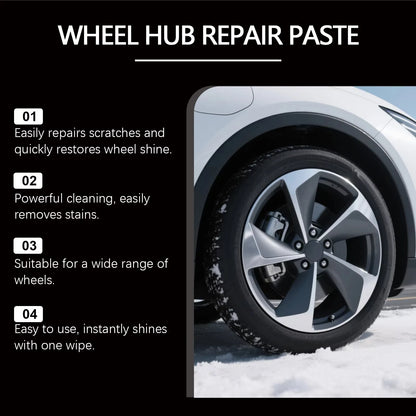 Wheel Rim Scratch Repair Paste – Alloy & Steel Wheel Restoration Kit