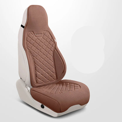 Universal Breathable Linen Car Seat Cover – Premium Full Protection Cushion for Cars & SUVs