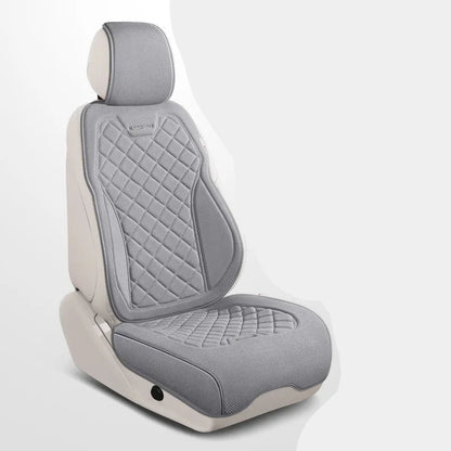 Universal Breathable Linen Car Seat Cover – Premium Full Protection Cushion for Cars & SUVs