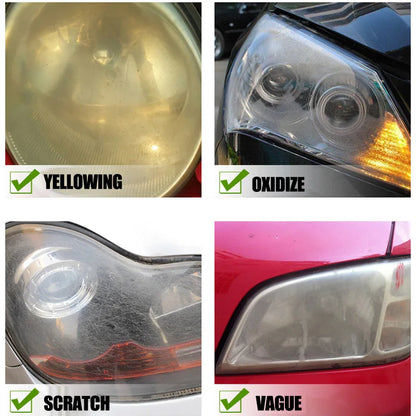 Headlight Restoration Polish – Remove Yellowing and Oxidation in Minutes (108g)
