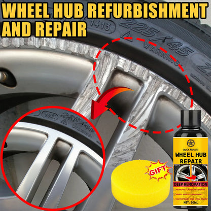 Wheel Rim Scratch Repair Paste – Alloy & Steel Wheel Restoration Kit
