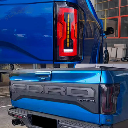 LED Tail Lights for Ford F150 2015 to 2020 with Dynamic Turn Signals