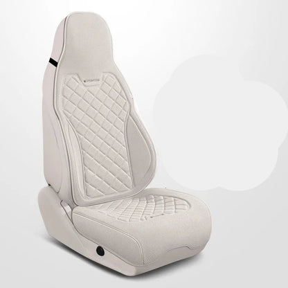 Universal Breathable Linen Car Seat Cover – Premium Full Protection Cushion for Cars & SUVs
