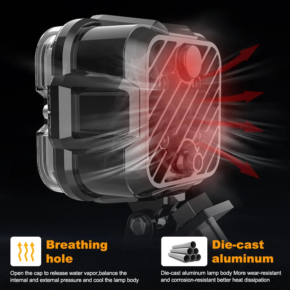 Super Bright LED Work Light Bar for Trucks SUVs ATVs and Motorcycles