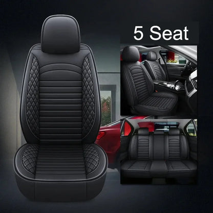Universal Full Coverage Leather Car Seat Cover for Chrysler – Premium Interior Protection for 300C, 200, Grand Voyager & Pacifica