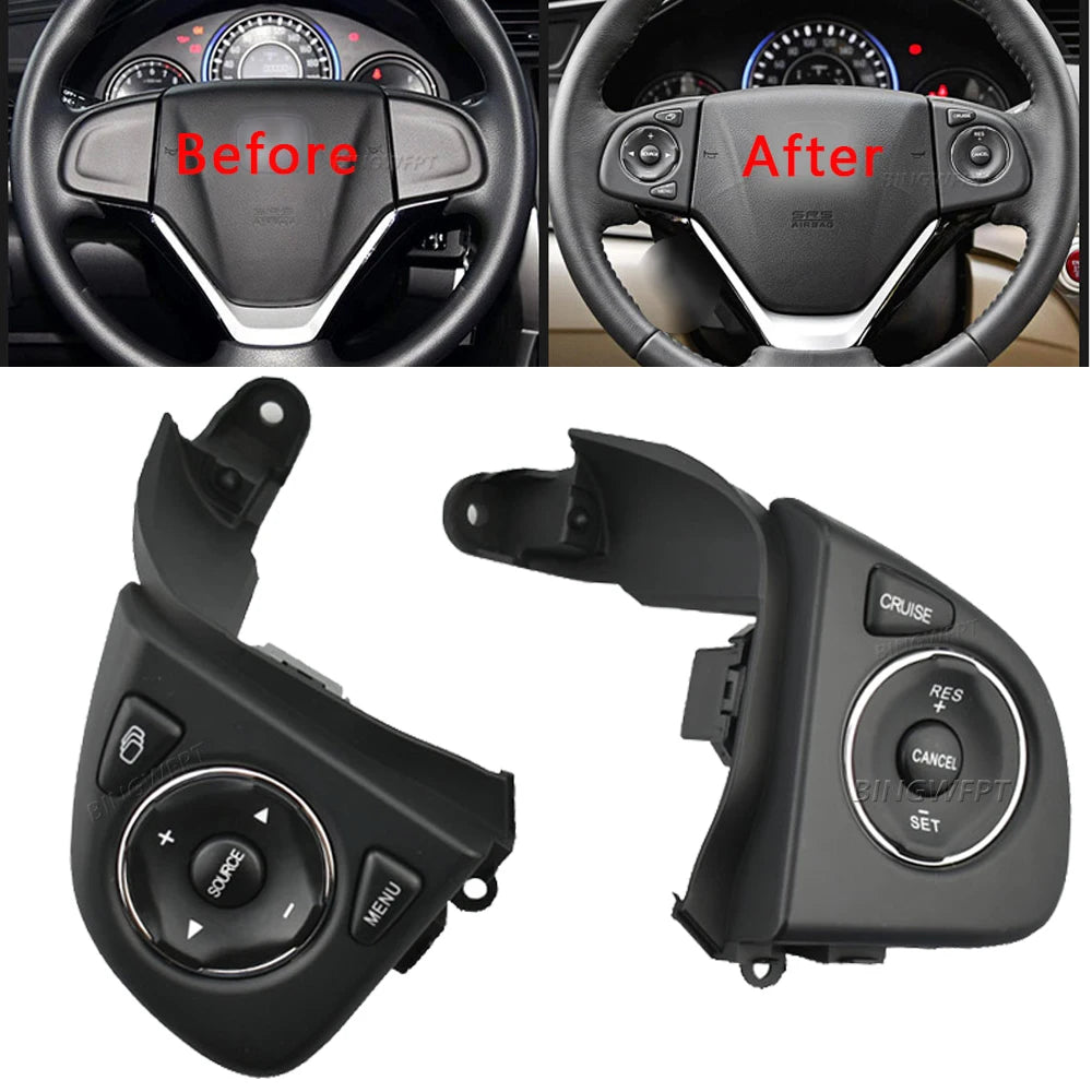 Steering Wheel Audio Control Switch for Honda CRV 2012 to 2016