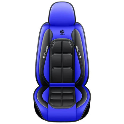 Universal Full Leather Car Seat Cover – Premium All-Season Protection for Driver & Passenger Seats