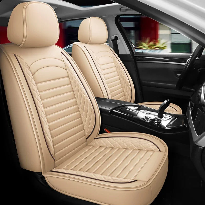 Universal Full Coverage Leather Car Seat Cover for Chrysler – Premium Interior Protection for 300C, 200, Grand Voyager & Pacifica