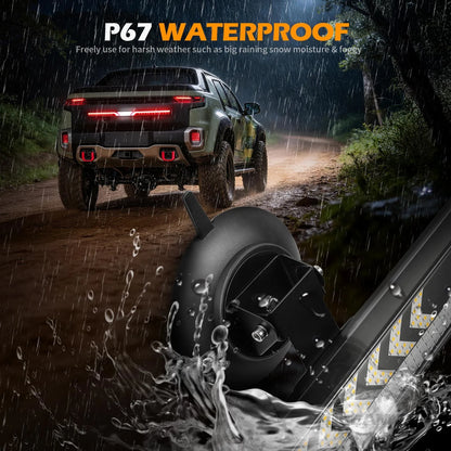 LED Tailgate Light Bar – Sequential Brake, Reverse & Turn Signal for Ford Trucks