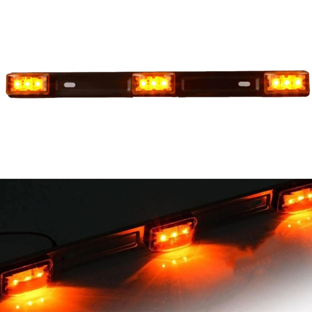 14" LED Tailgate Identification Light Bar – 9 LED Marker Light for Trucks & Trailers