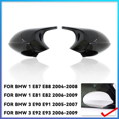 M3 Style Carbon Fiber Mirror Caps for BMW 1 & 3 Series