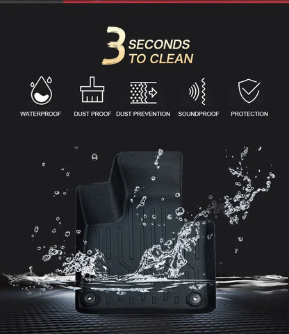 Luxury All-Weather Carpet Floor Mats for Ford F-150 (Custom Fit)