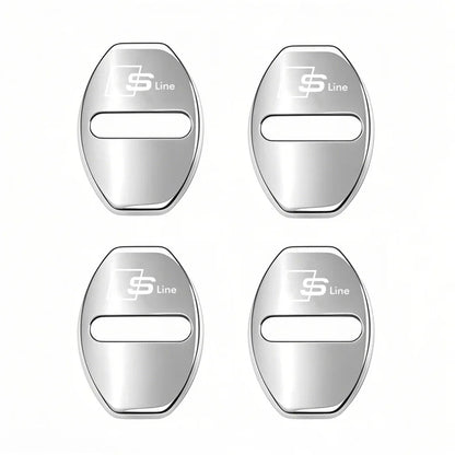 Zinc alloy door lock cover for Audi – protective caps for car door lock A1–Q8 series