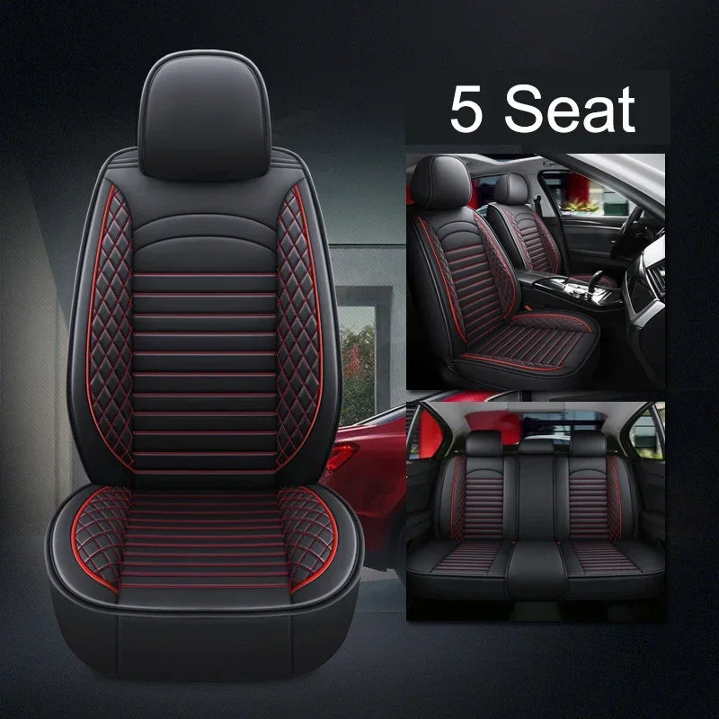 Universal Full Coverage Leather Car Seat Cover for Chrysler – Premium Interior Protection for 300C, 200, Grand Voyager & Pacifica