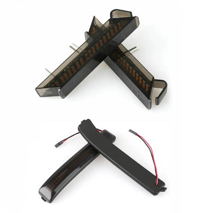 Sequential LED side mirror turn signal lights for Ford F-150 and Raptor (2009–2014) with plug-and-play installation and OEM-style replacement.
