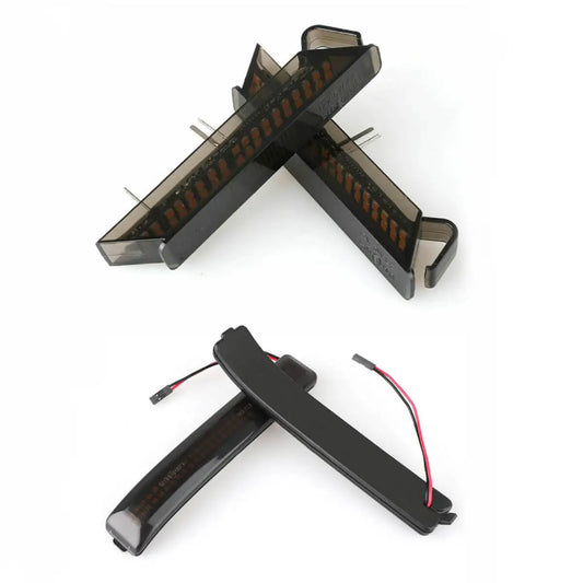 Sequential LED side mirror turn signal lights for Ford F-150 and Raptor (2009–2014) with plug-and-play installation and OEM-style replacement.
