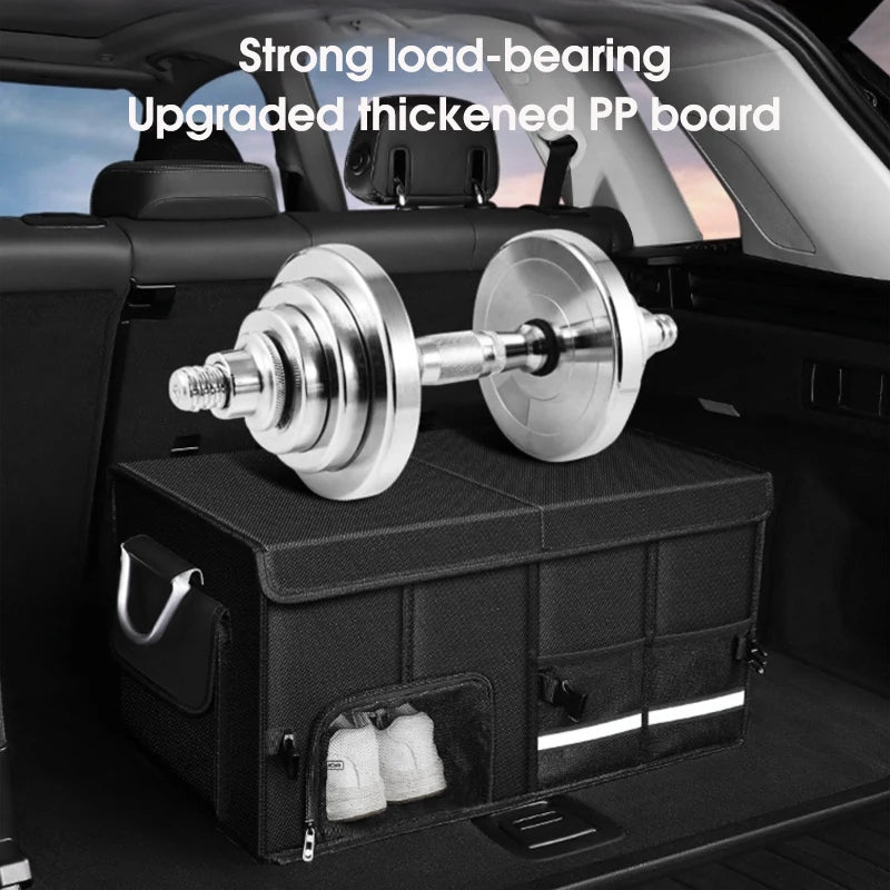 Portable Foldable Car Trunk Organizer – Waterproof Oxford Storage Box up to 92L