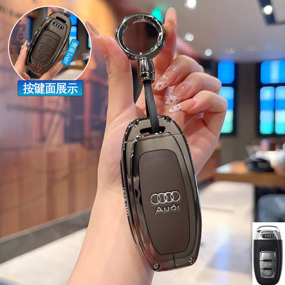 Zinc alloy key case for Audi – Stylish protection for your car key