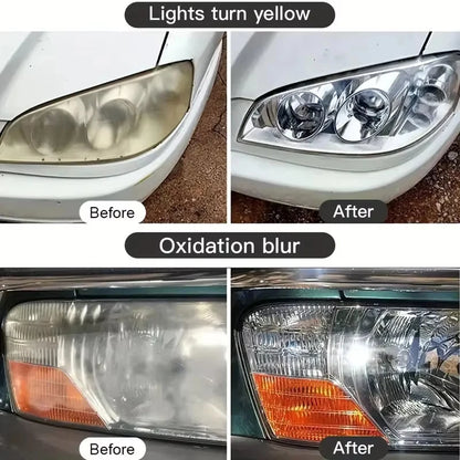 Car Headlight Restoration Polish – Oxidation, Yellowing & Scratch Remover