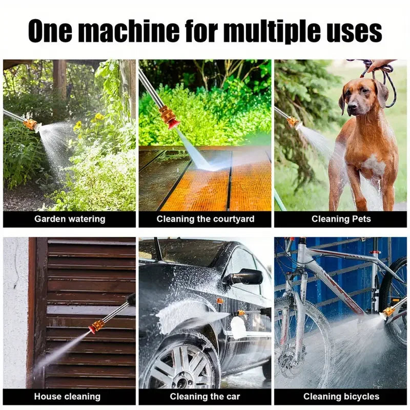 Cordless high-pressure cleaner – powerful cleaning for car, garden and home