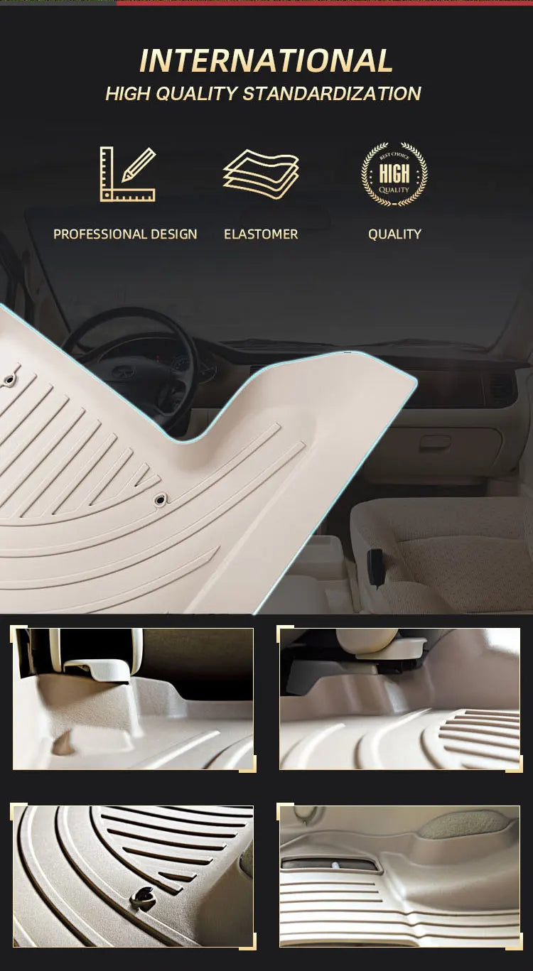 Luxury All-Weather Carpet Floor Mats for Ford F-150 (Custom Fit)