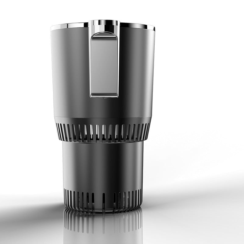 Thermal car cup holder with temperature control