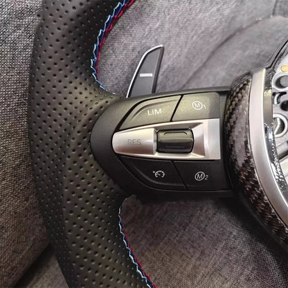 Carbon sports steering wheel for BMW M3 M4 F30 F32 – racing upgrade for the cockpit