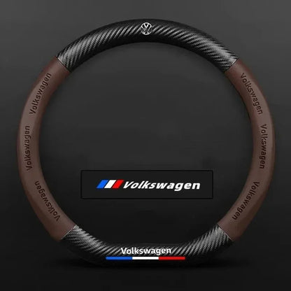 Steering wheel cover for VW – Suitable for Golf MK8, Tiguan, T-Roc, Polo, Passat and many more.