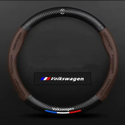 Steering wheel cover for VW – Suitable for Golf MK8, Tiguan, T-Roc, Polo, Passat and many more.