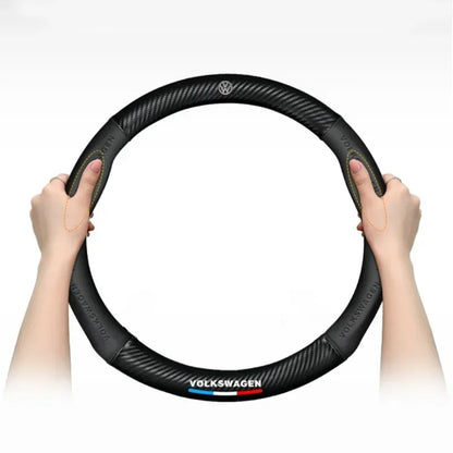 Steering wheel cover for VW – Suitable for Golf MK8, Tiguan, T-Roc, Polo, Passat and many more.