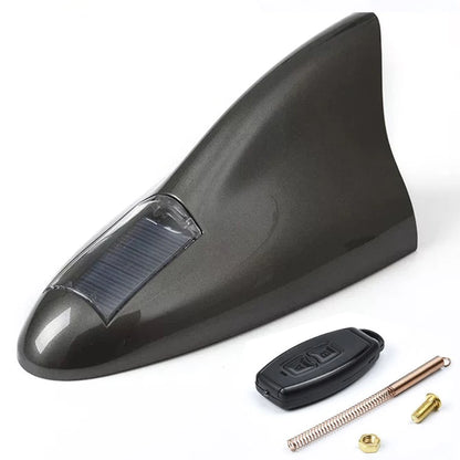 Antena LED SharkBoost™ – Solarny Inteligentny Alarm Hamowania i Automatyczne Światło Nocne do Każdego Pojazdu