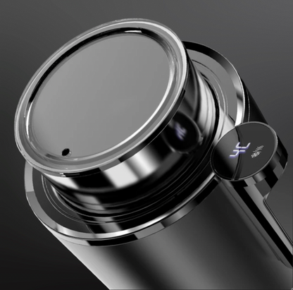 Thermal car cup holder with temperature control