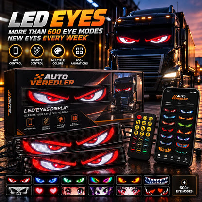 AUTOVEREDLER Eyes™ | Écran LED animé pour voiture +600 LED (12V/24V)